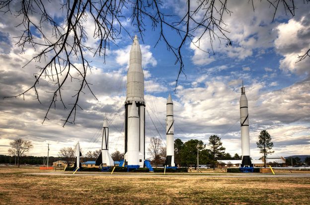spaceships in Huntsville, Alabama